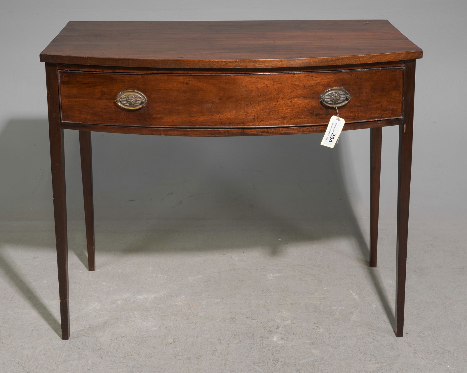 Georgian Style Mahogany Writing / Hall Table (1 of 5)