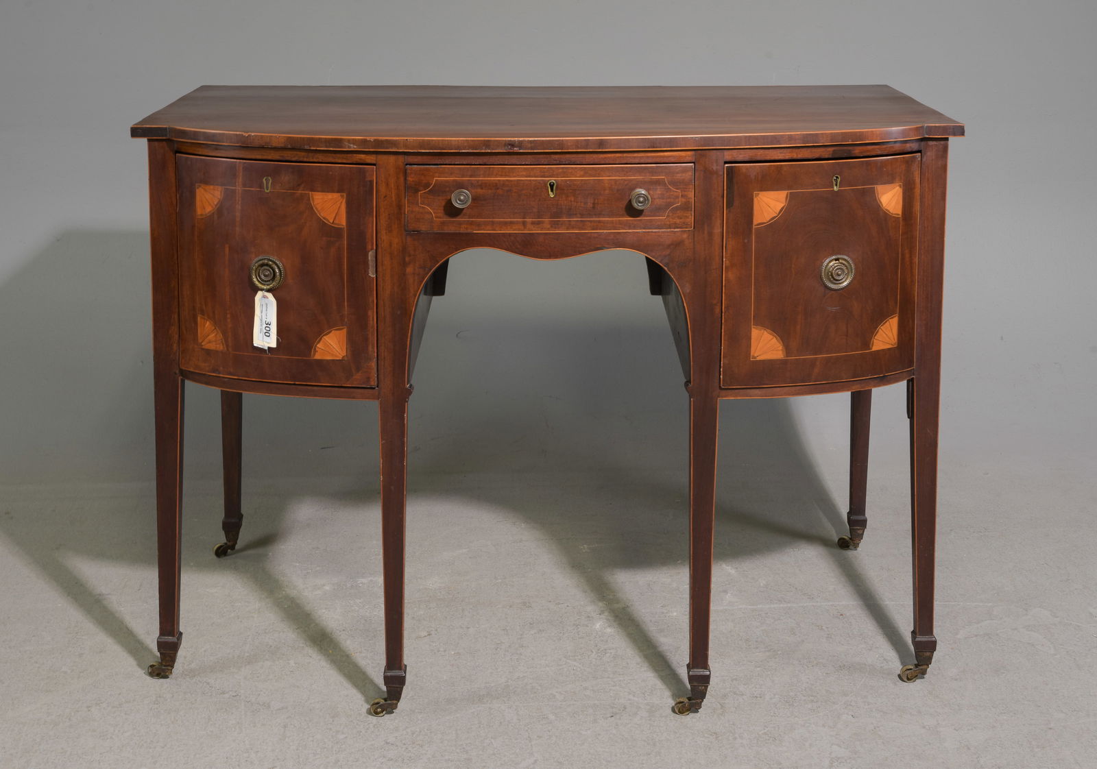 Georgian Style Marquetry Inlaid Server / Sideboard (1 of 6)