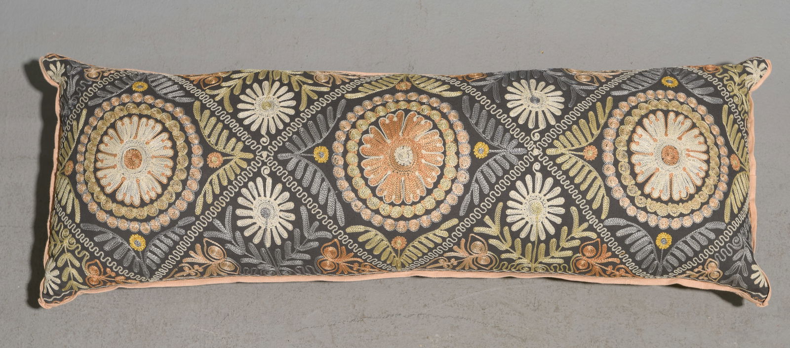 Hand Stitched Crewel Decorative Pillow (1 of 3)