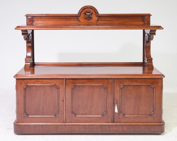 Victorian Style Mahogany Dumbwaiter