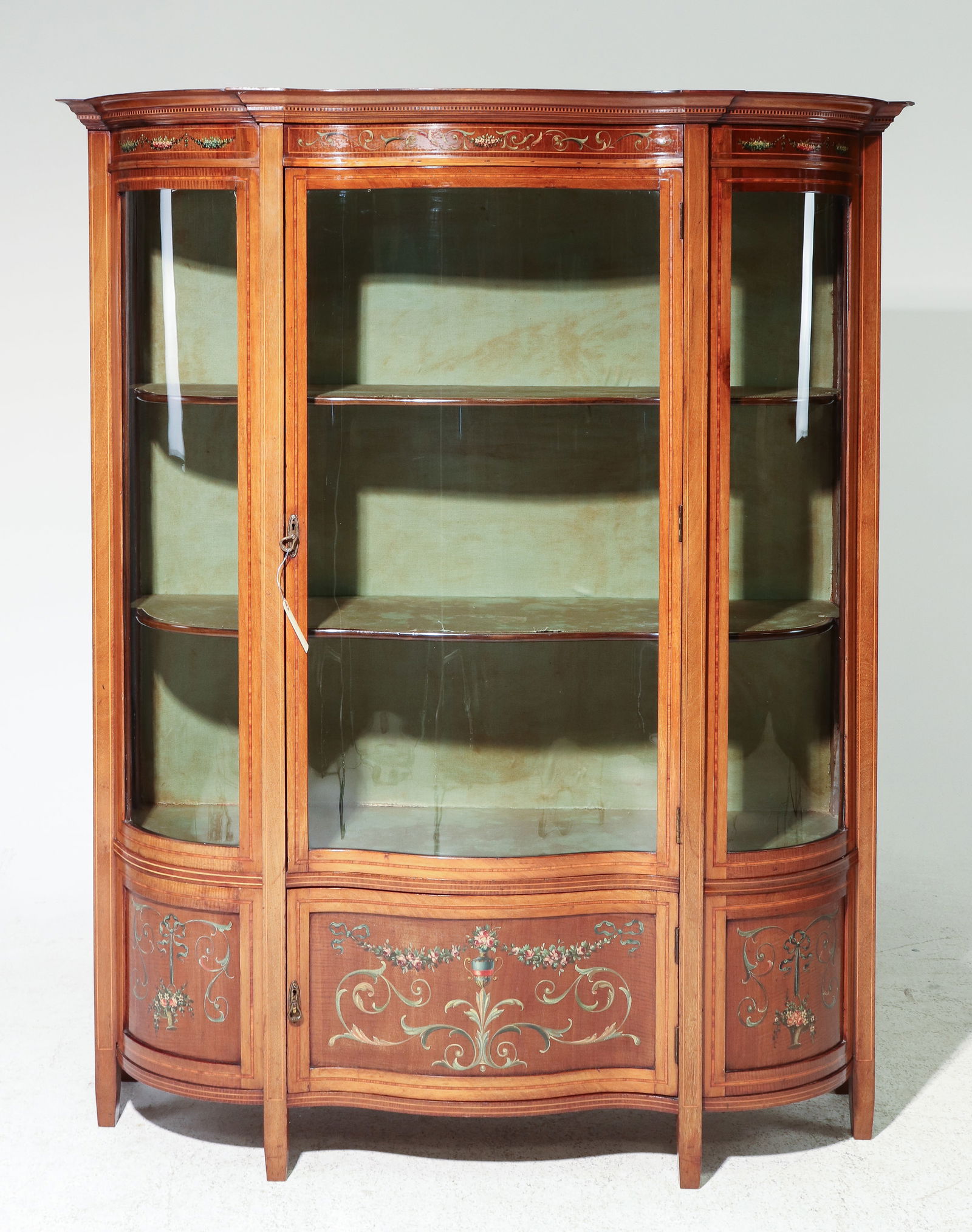 Edwardian Style Mahogany Showcase (1 of 9)