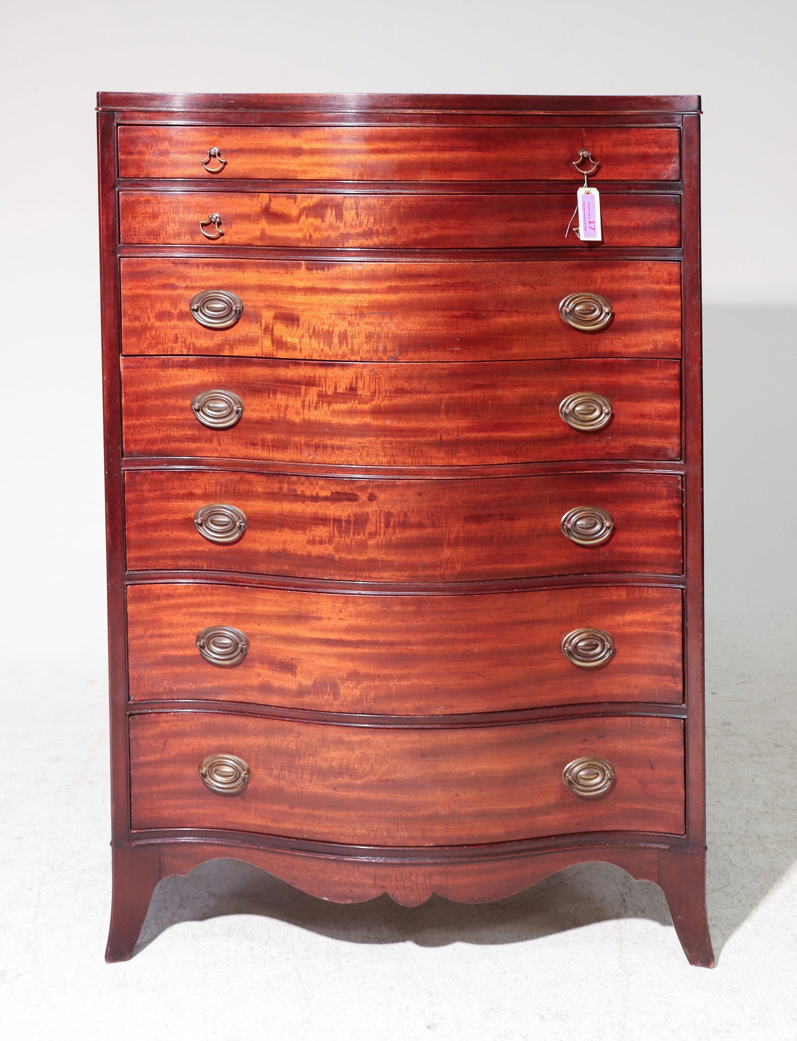 Drexel Mahogany Seven Drawer Chest (1 of 5)
