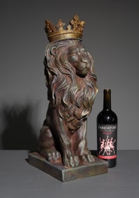 Danish Royal / Noble Lion Figure / Statue #1