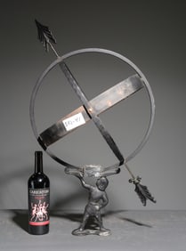 Swedish Metal / Iron Atlas Armillary