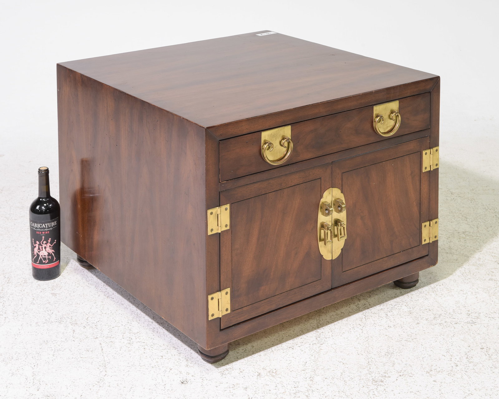 Henredon Mahogany End Table with Drawer (1 of 5)