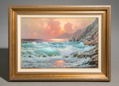 Alexander Dzigurski II "Melting Sunset, Big Sur"