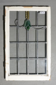 British Large Stained Leaded Glass Window #2