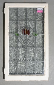 British Large Stained Leaded Glass Window #3