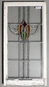 British Large Stained Leaded Glass Window #6