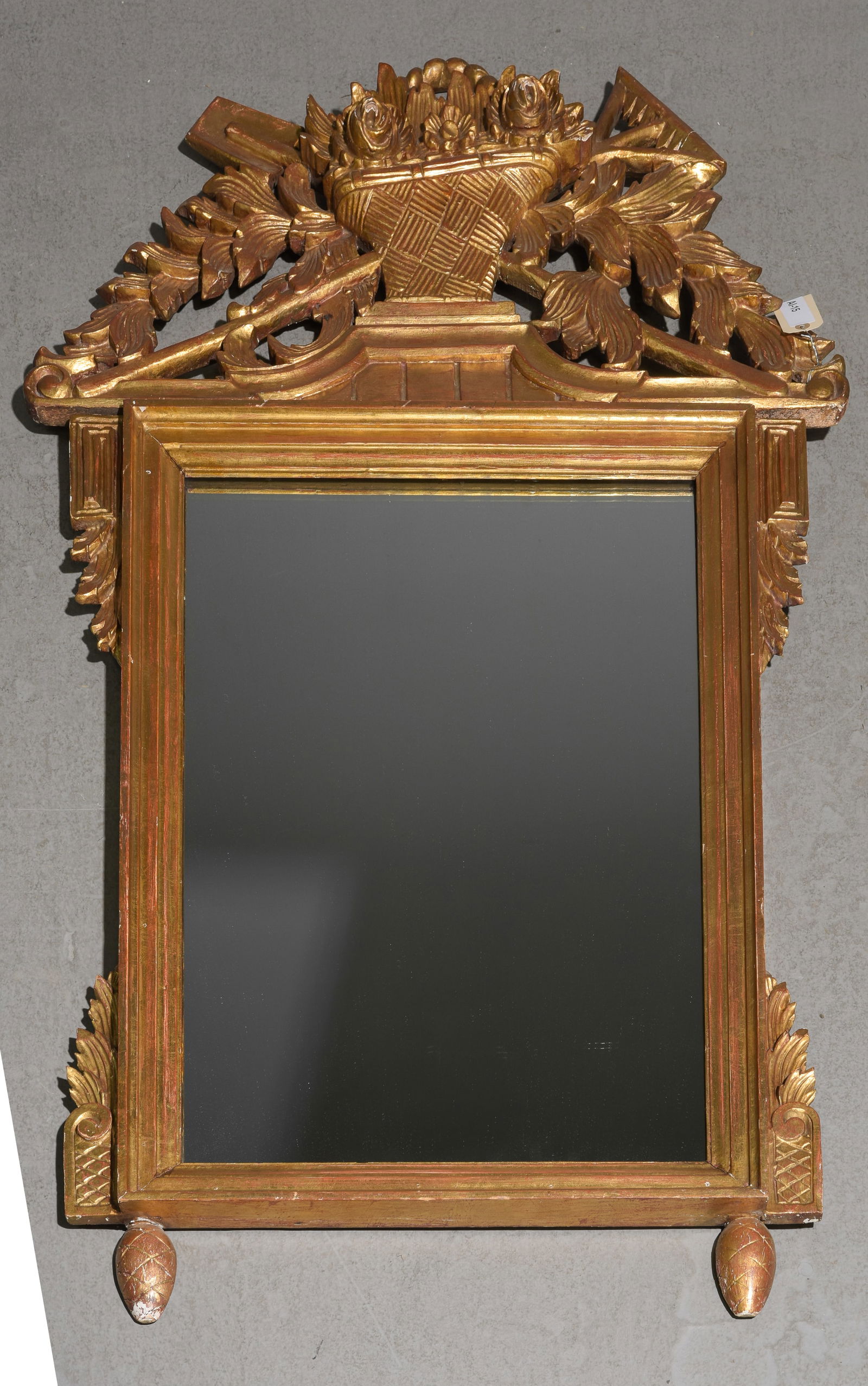 Italian Style Gold Painted Framed Mirror (1 of 4)