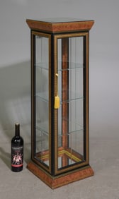 French Vitrine / Display Cabinet with Mirrored Top