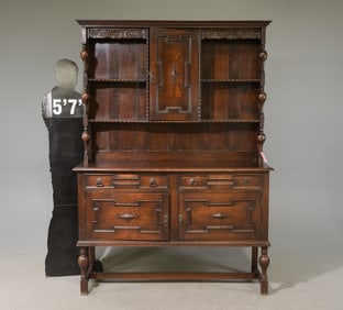 Jacobean Oak Dresser / Buffet