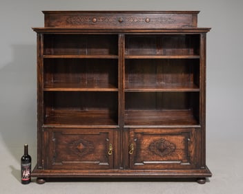 Jacobean Oak Bookshelf