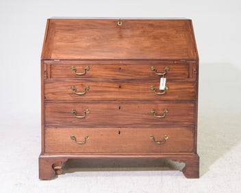 Georgian Style Mahogany Drop Front Desk / Bureau