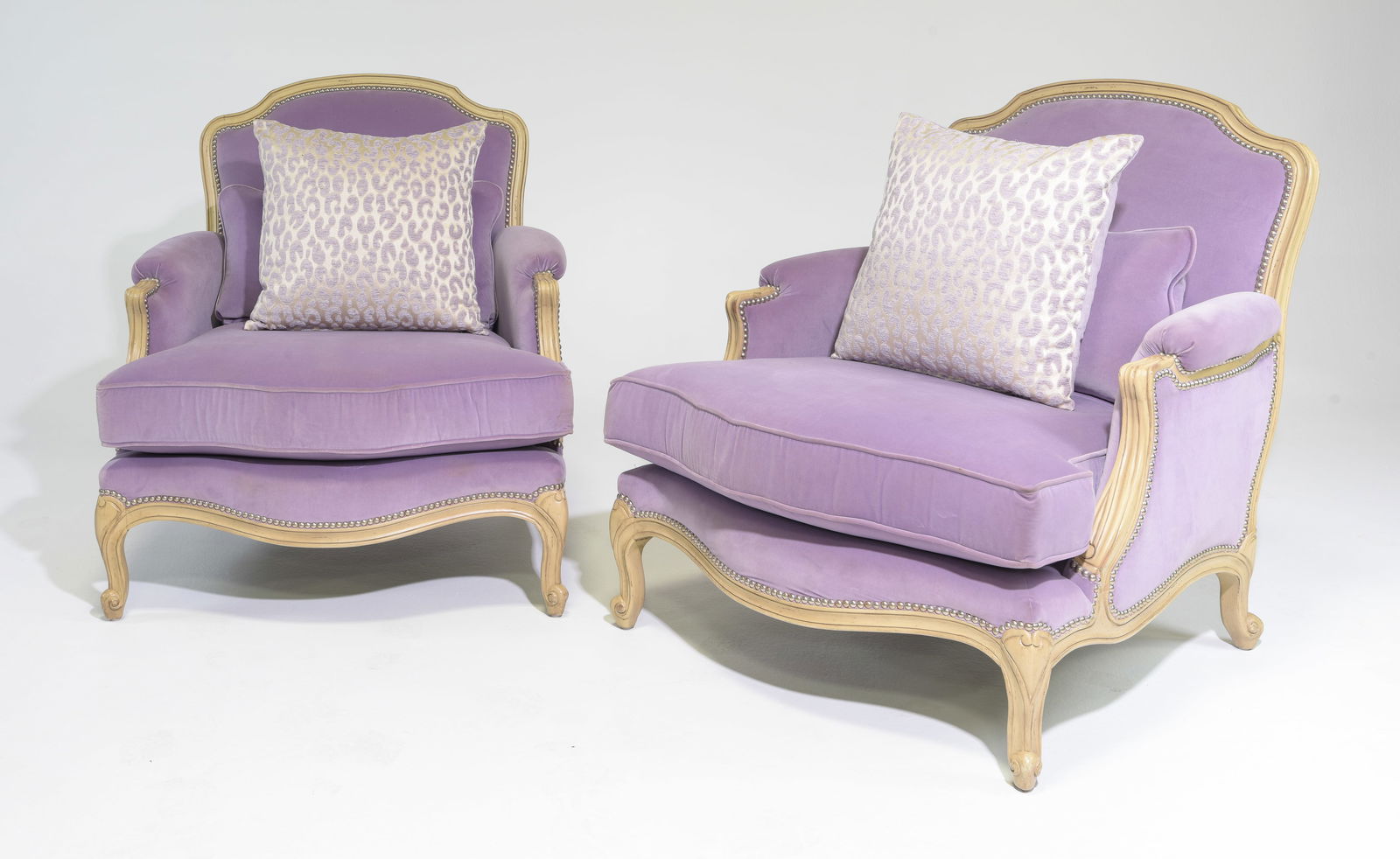 2 Century Furniture French Style Arm Chairs (1 of 6)