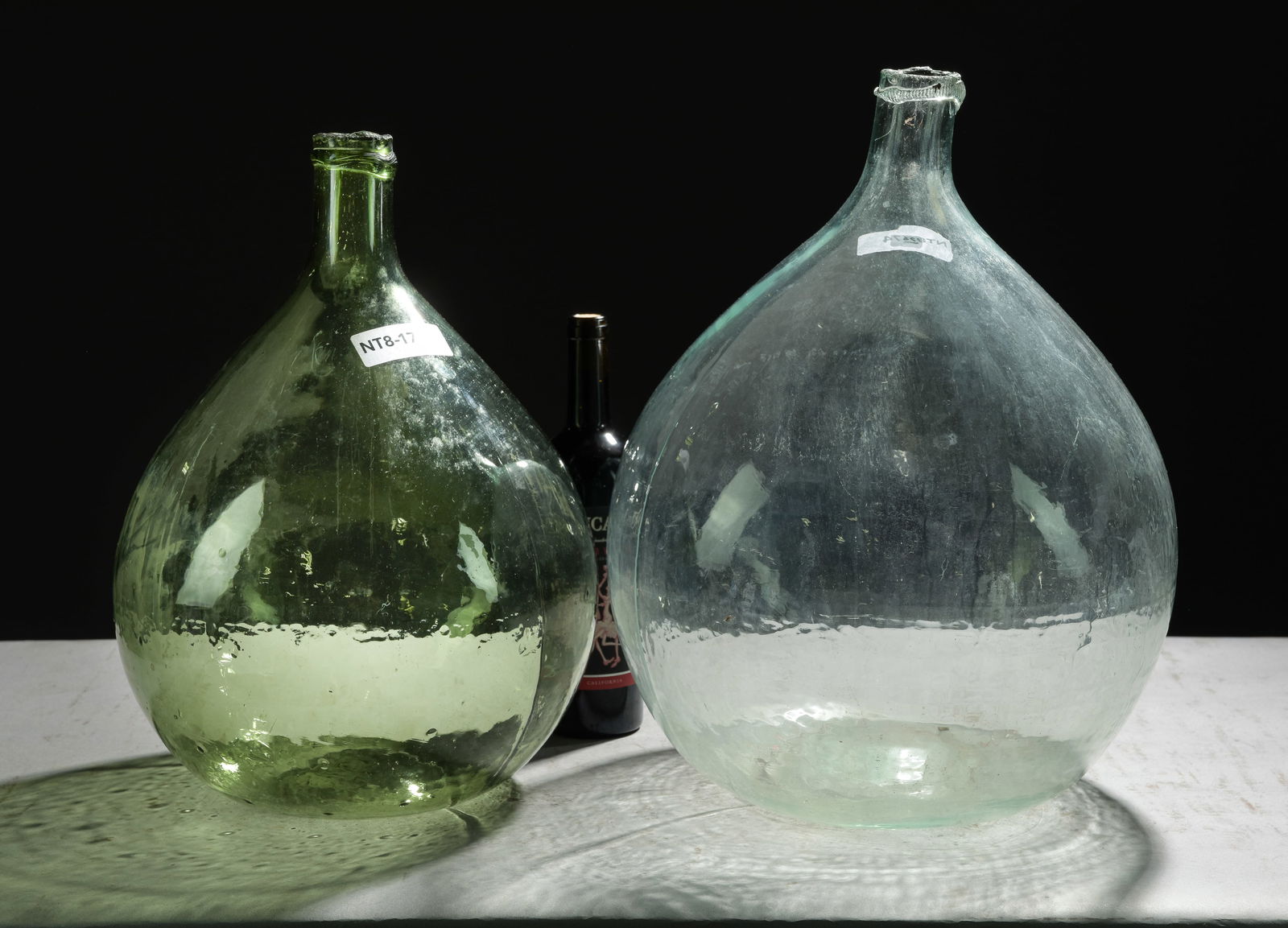 2 Glass Demijohns / Carboys / Glass Bottles (1 of 3)