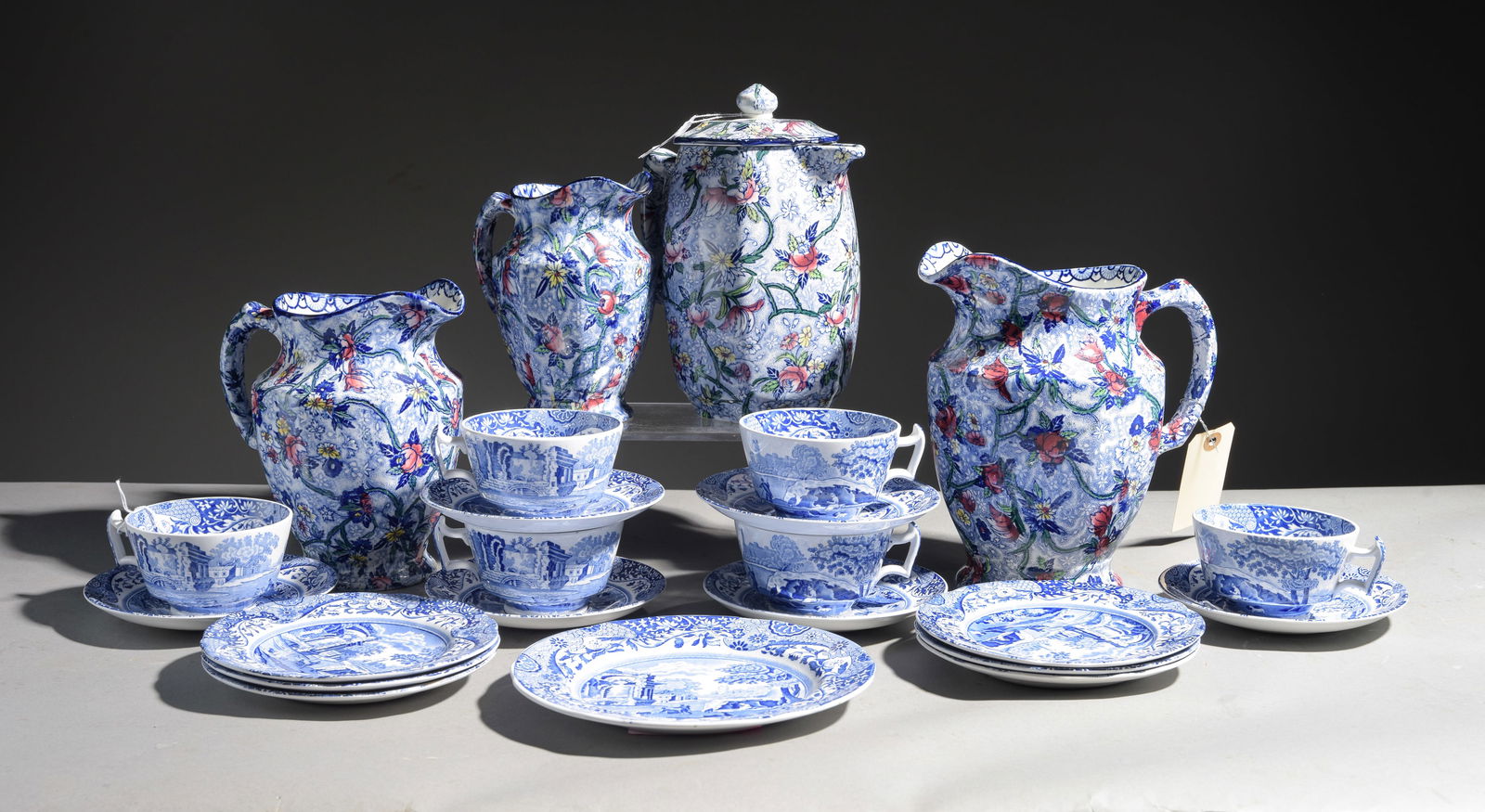 23pcs Assorted Blue & White China (1 of 7)
