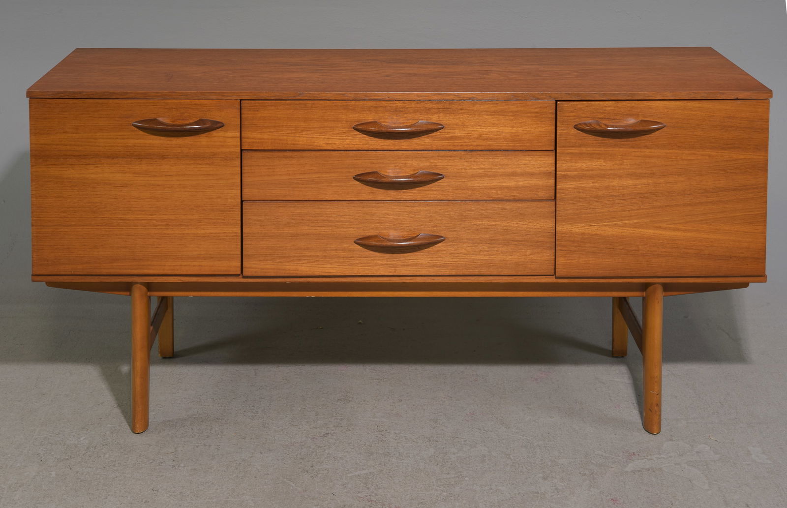 Mid Century Modern Teak Small Sideboard by Avalon (1 of 8)
