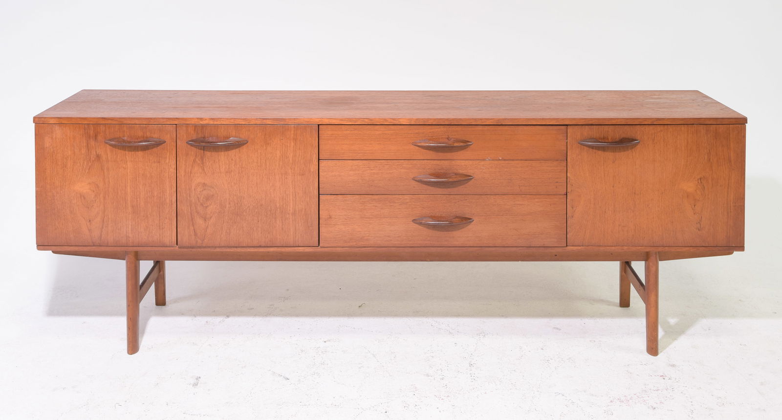Mid Century Modern Teak Large Sideboard by Avalon (1 of 8)