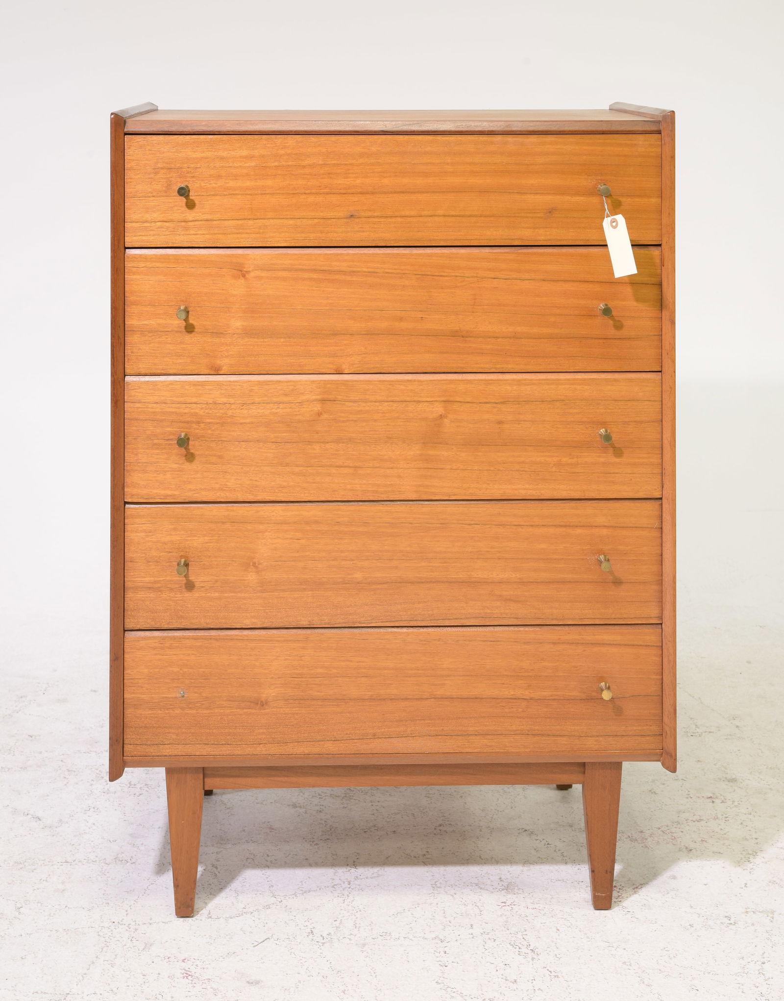 Mid Century Modern Five Drawer Chest (1 of 6)