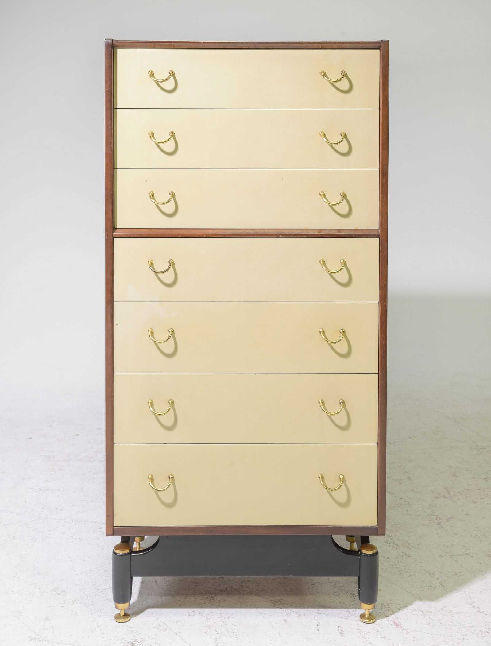 Mid Century Modern 7 Drawer Tola Chest - Gplan: Danish Modern Style 7 Drawer Tola Chest by Gplan - 50.5 in tall x 24 x 16.5