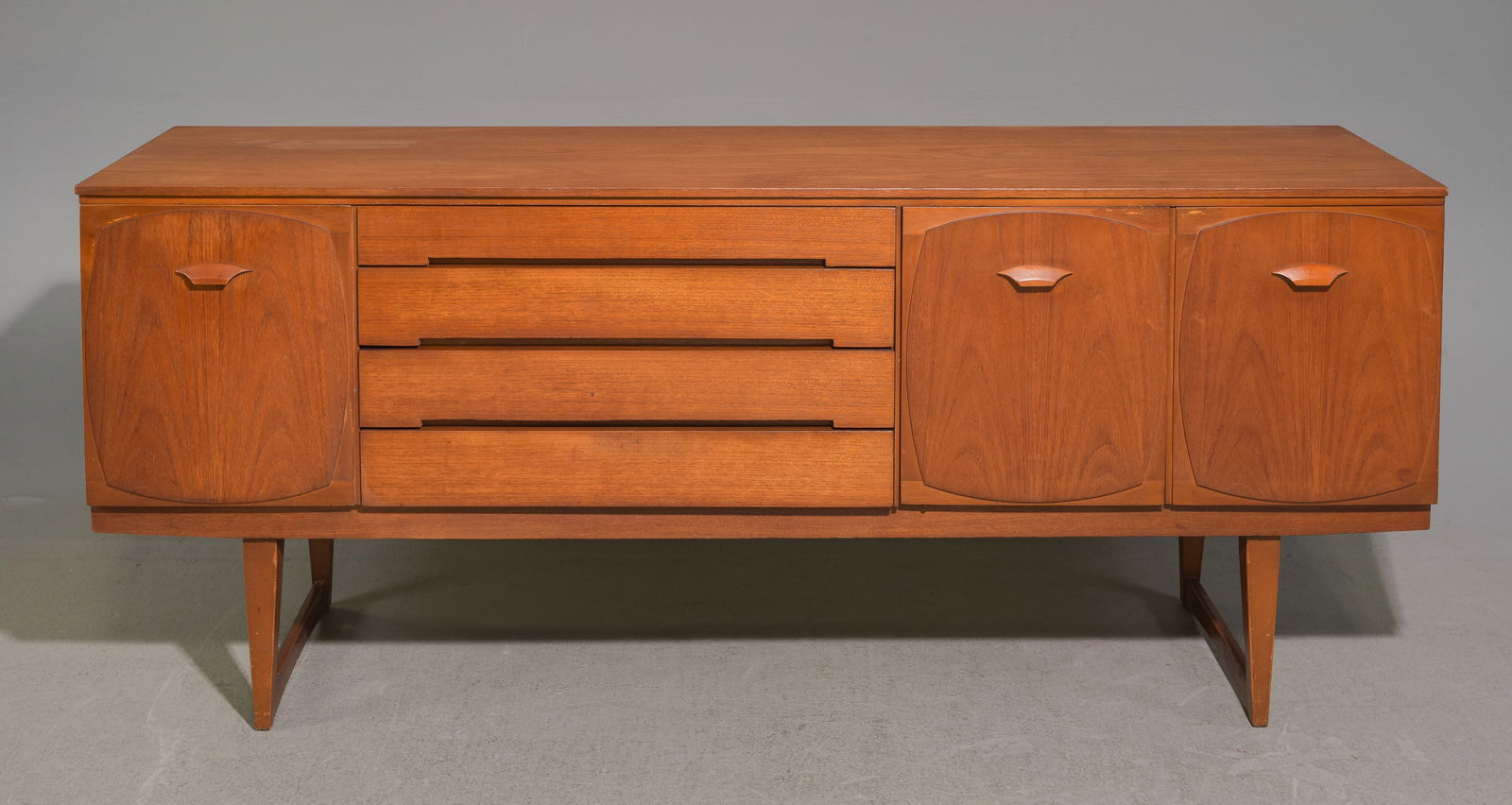 Mid Century Modern Sideboard - Beautility: Danish Modern Style Sideboard By Beautility - 30 in tall x 72.5 x 18