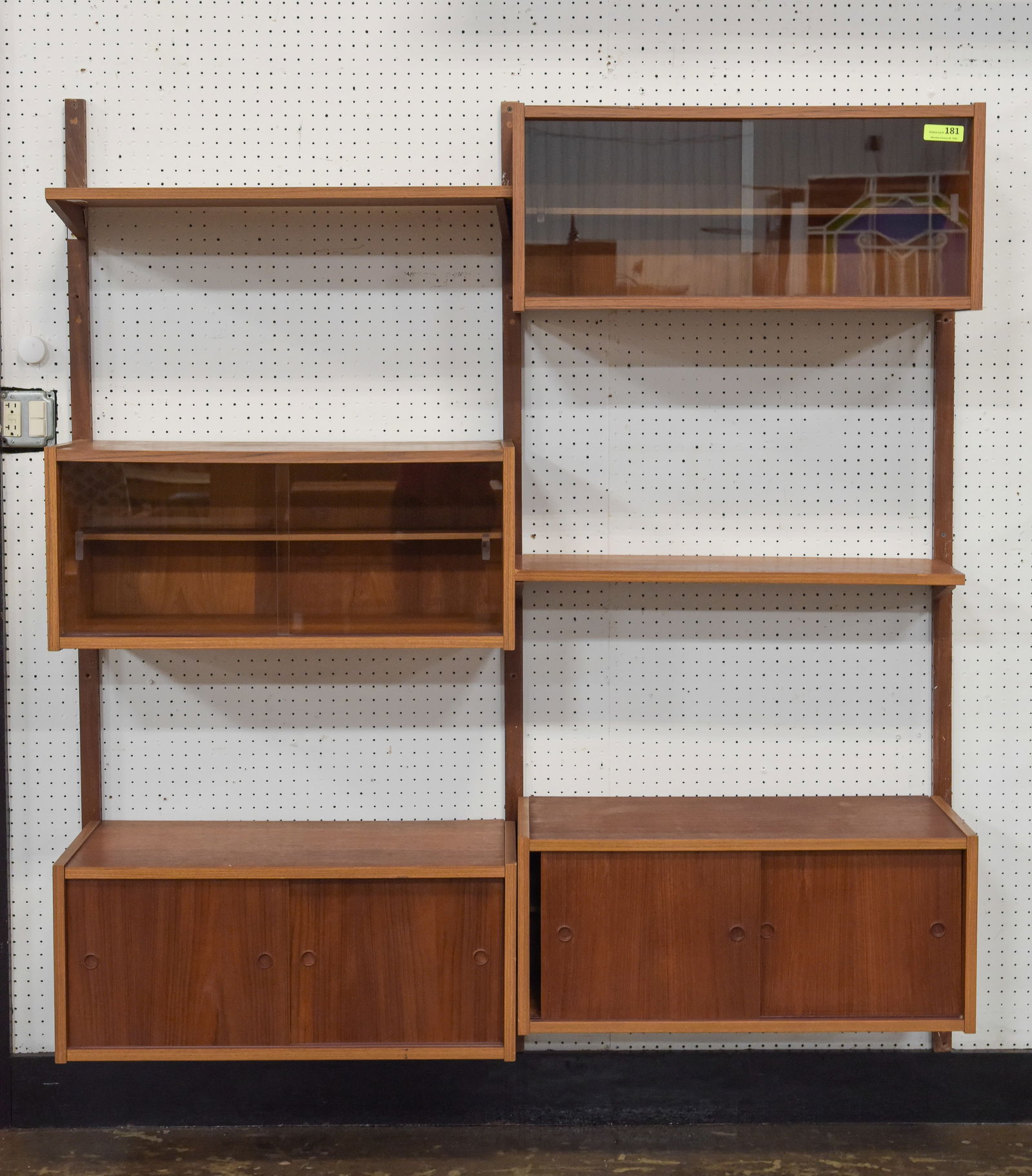 2 Bay Mid Century PS / Cado Style Wall Unit (1 of 5)