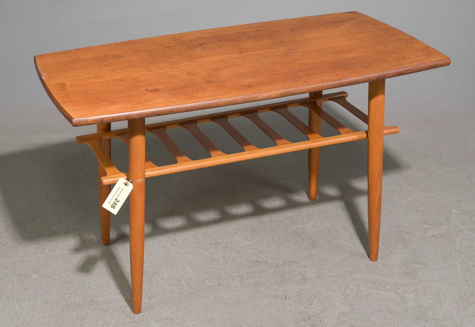 Scandinavian Mid Century Modern 2 Tier Coffee Table (1 of 4)