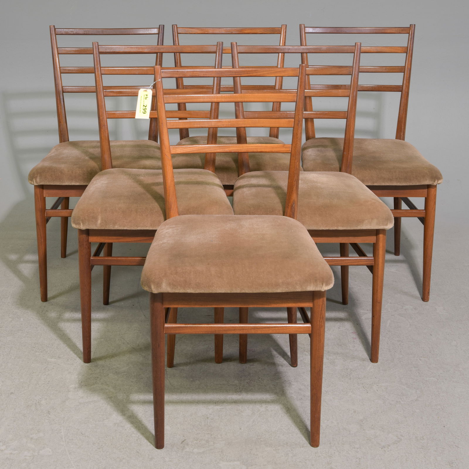 Mid Century Modern Set of 6 Dining Chairs - Meredew (1 of 5)