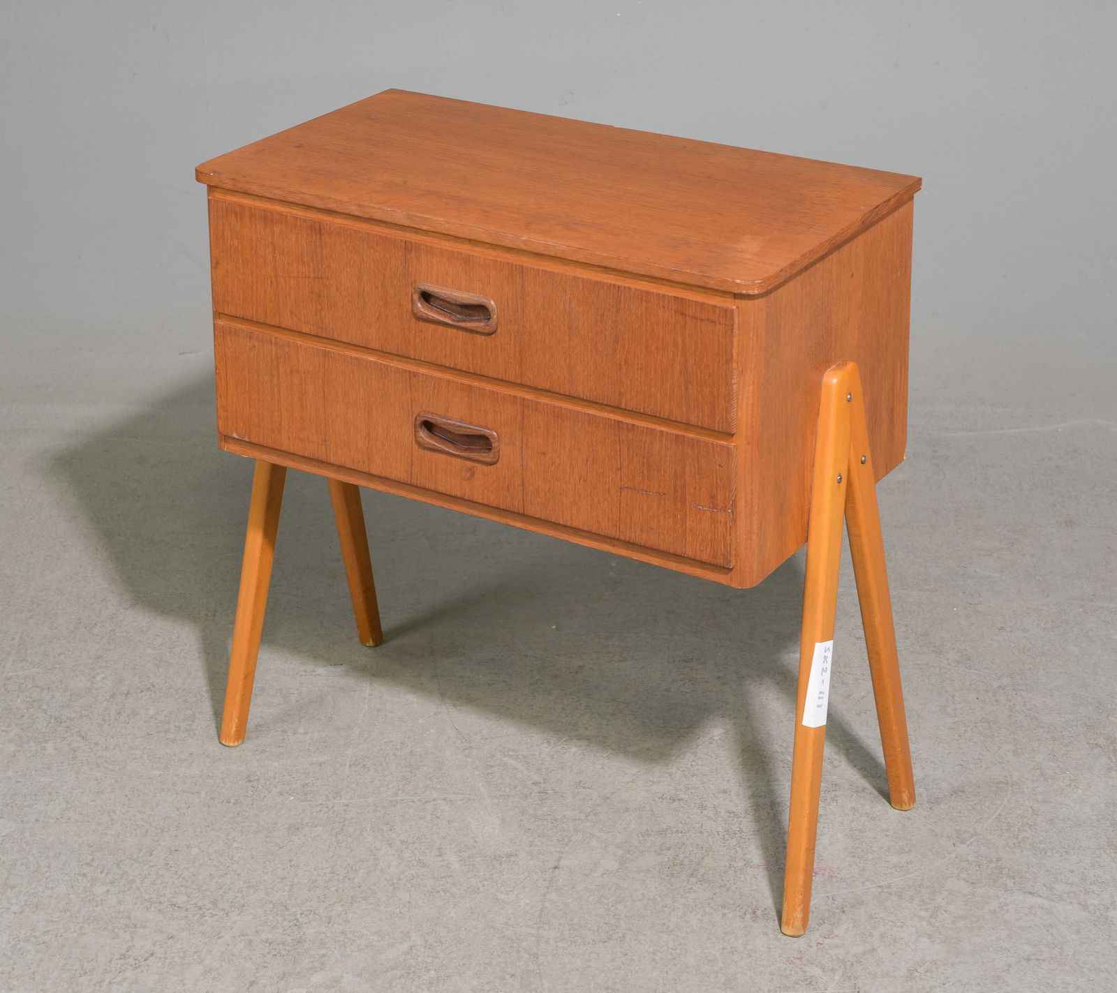 Swedish Mid Century Modern 2 Drawer Occasional Chest (1 of 5)
