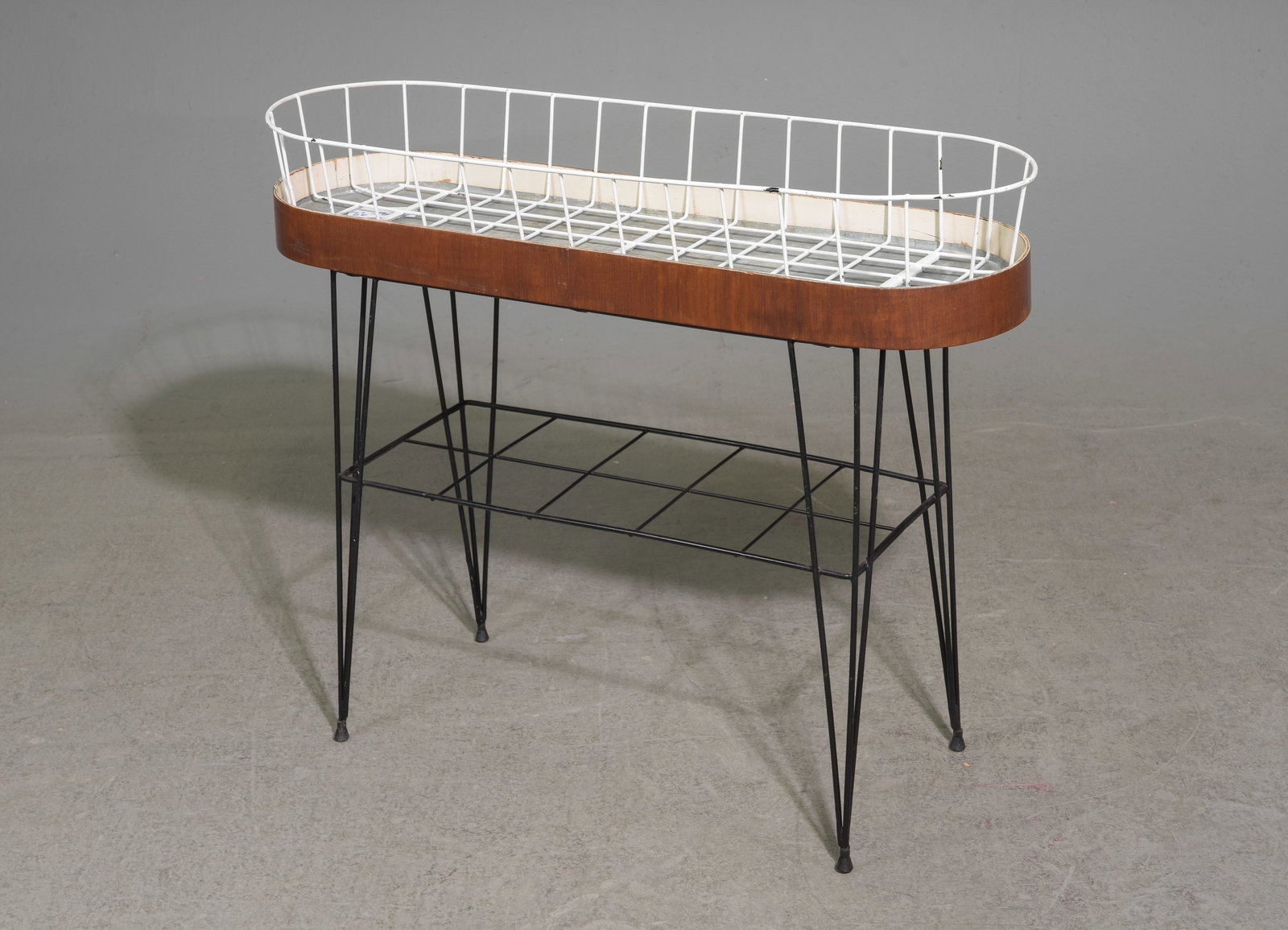 Swedish Mid Century Modern Teak Planter: Swedish Mid Century Modern Teak Planter - 26 in tall x 32 x 10