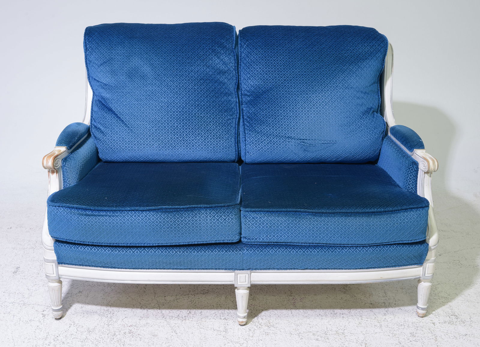 Louis XVI Style Painted 2 Seater Sofa (1 of 4)