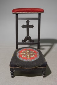 Napoleon III Style Kneeler / Prie Dieu #1