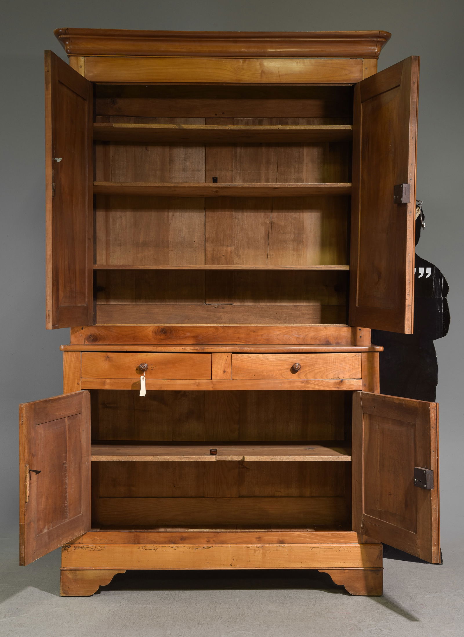 Louis Philippe Style Cherry Buffet Du Corps - 2