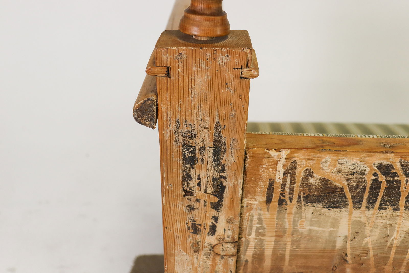 Swedish Pine Sofa With Storage - 14