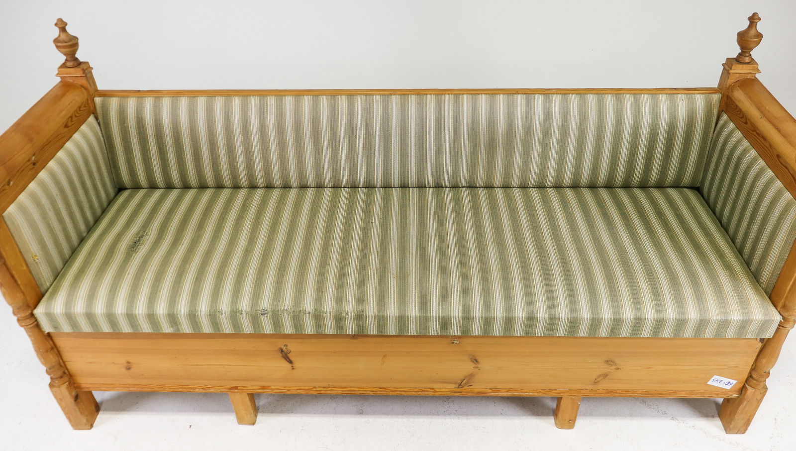 Swedish Pine Sofa With Storage - 2