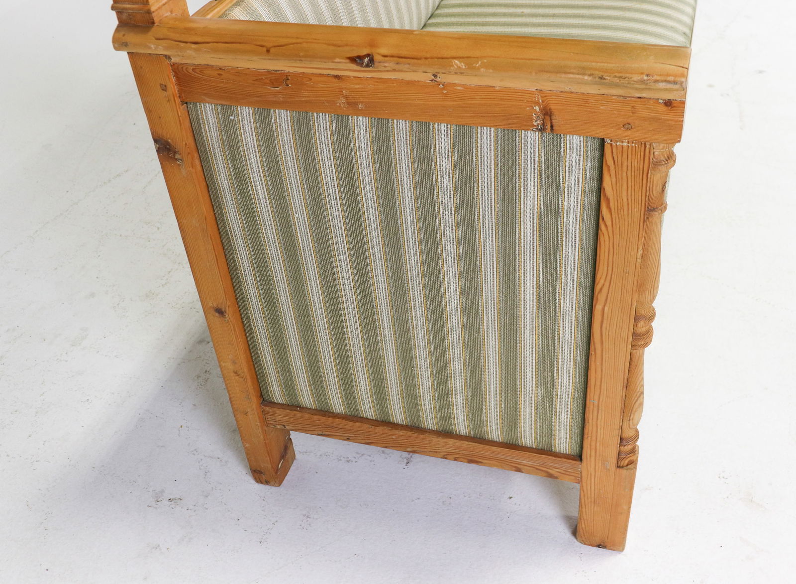 Swedish Pine Sofa With Storage - 6