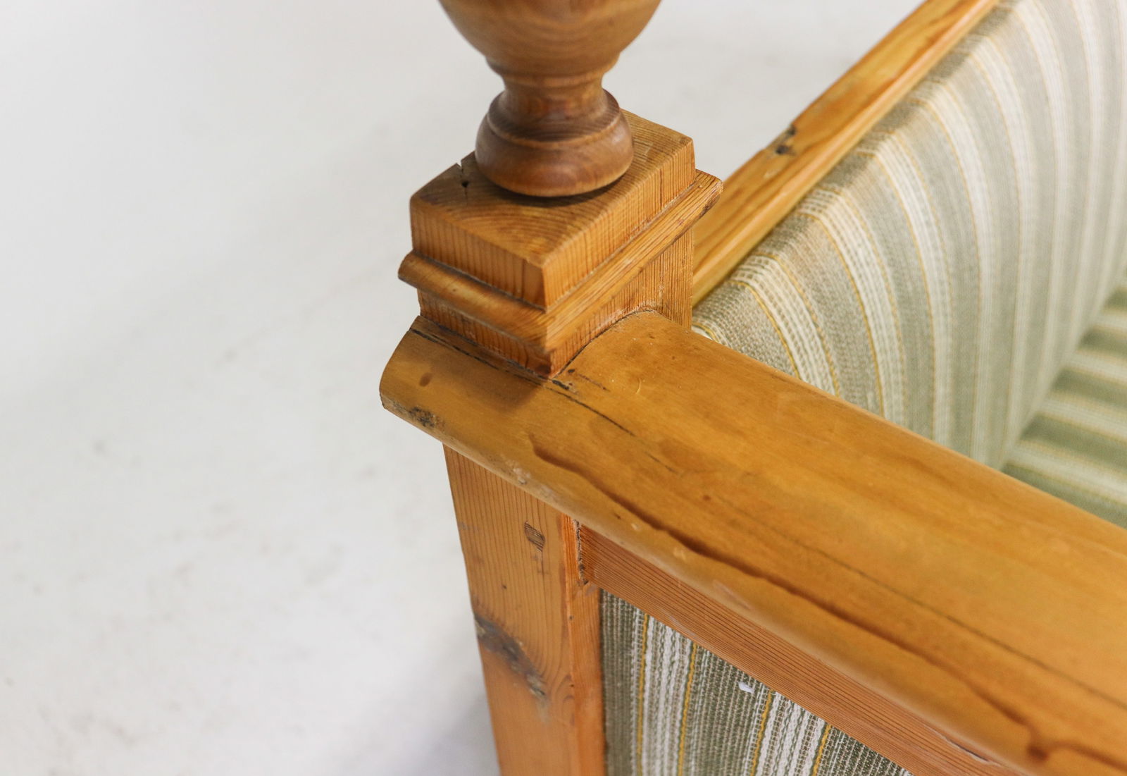 Swedish Pine Sofa With Storage - 7