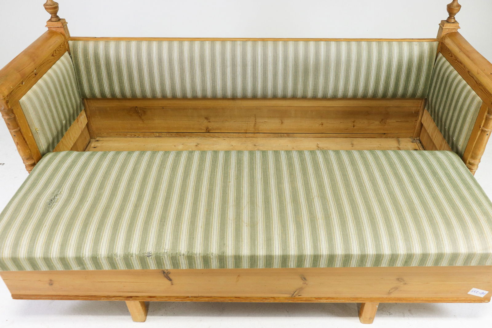 Swedish Pine Sofa With Storage - 9
