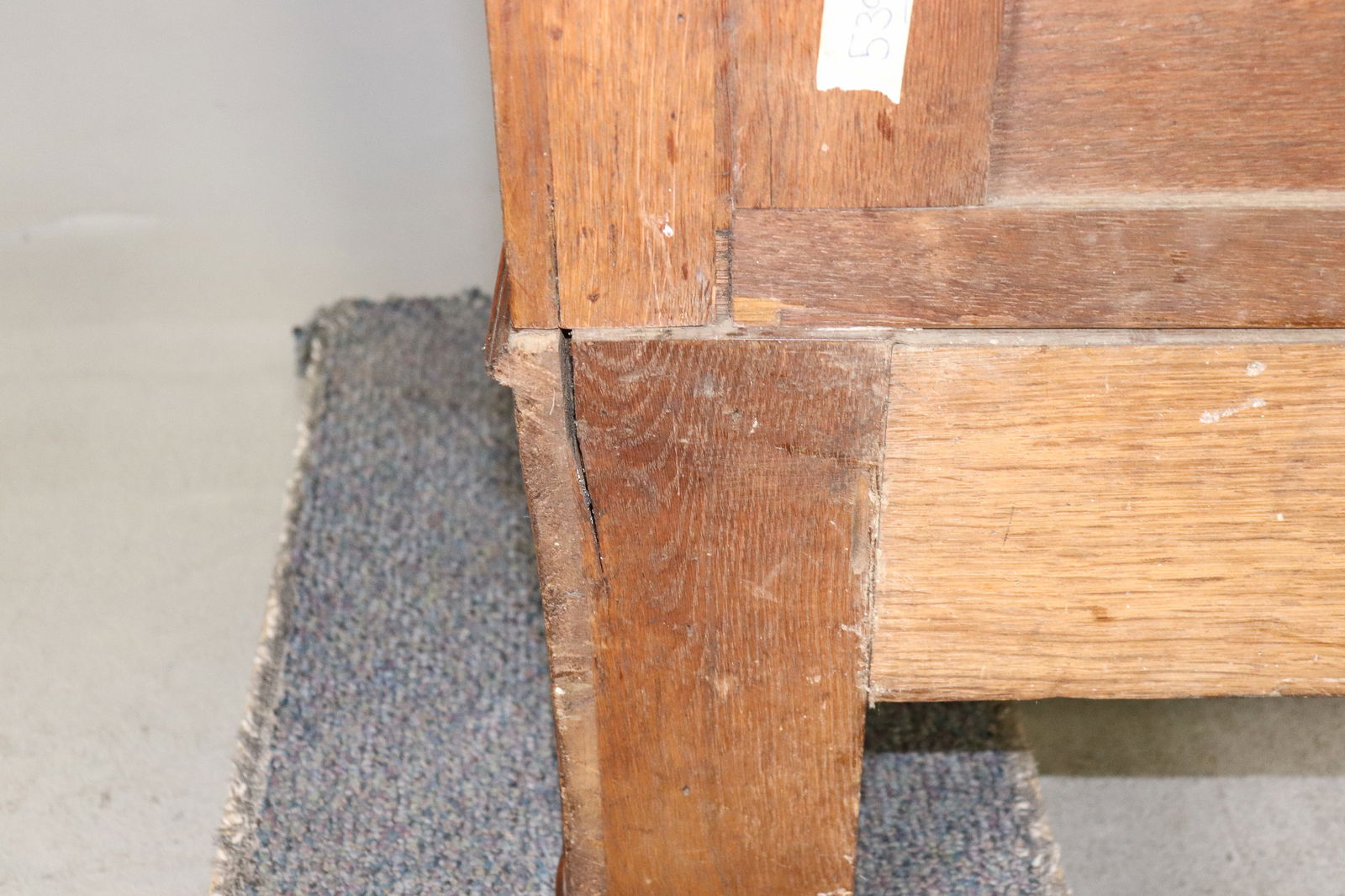 Louis XV Style Triple Mirror Door Walnut Armoire - 12