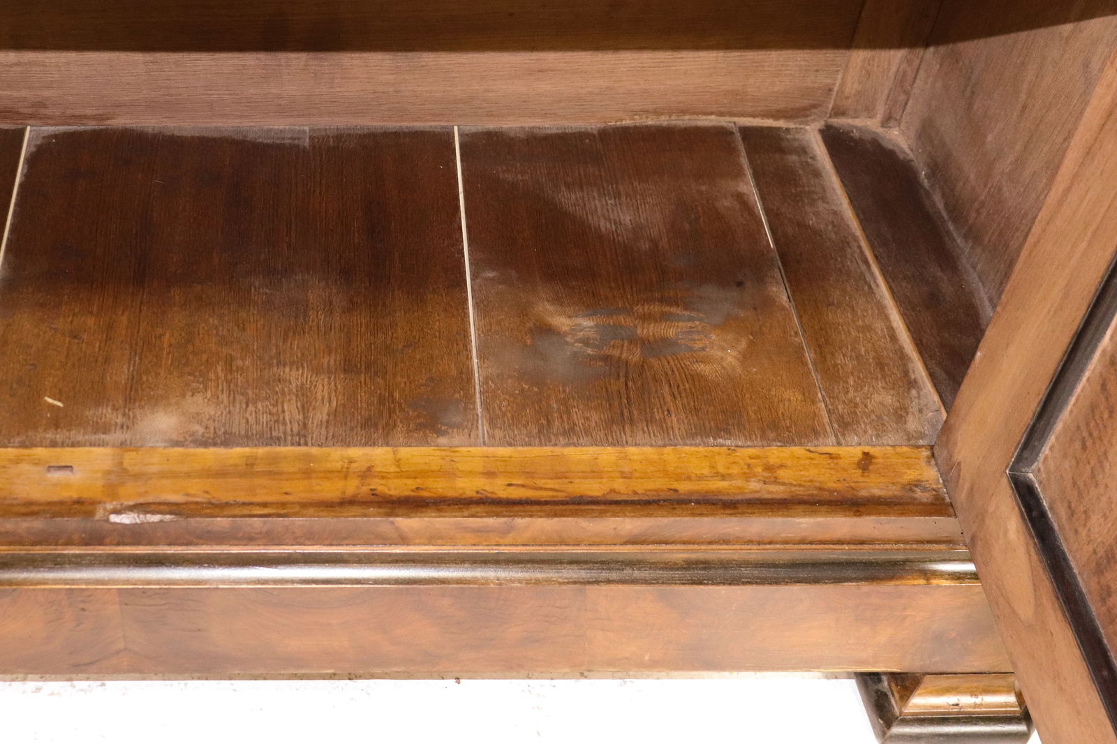 Victorian Style Walnut Server - 4