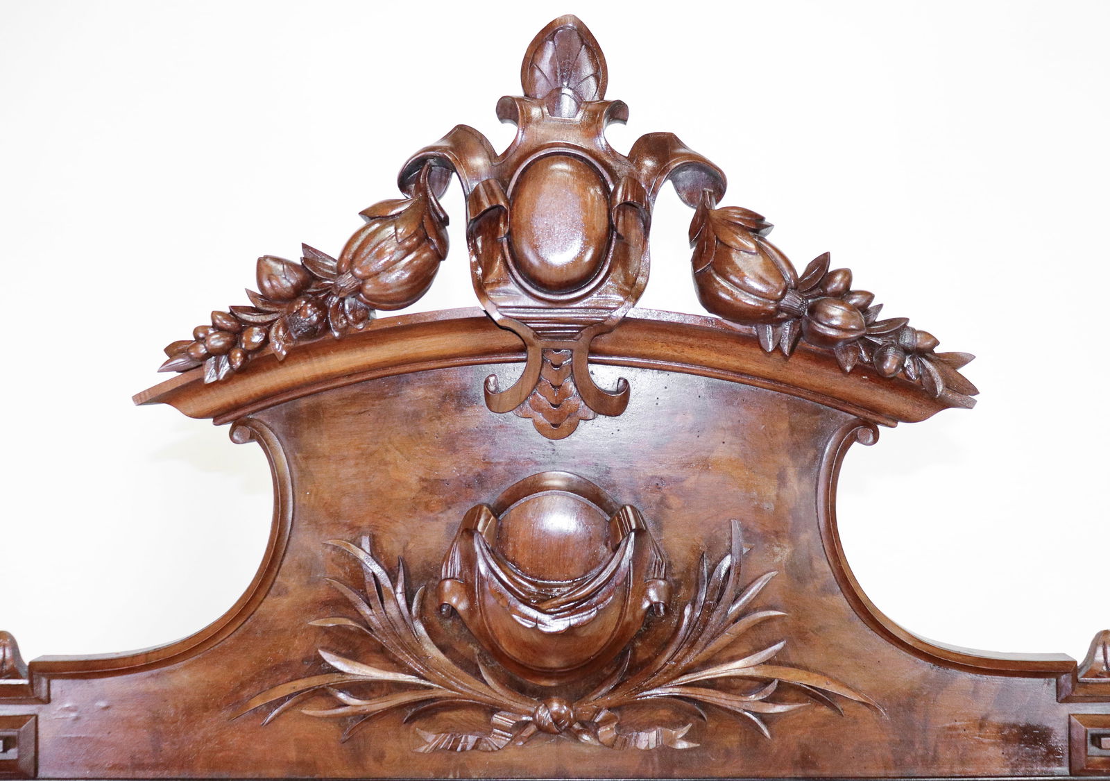 Victorian Style Walnut Server - 7