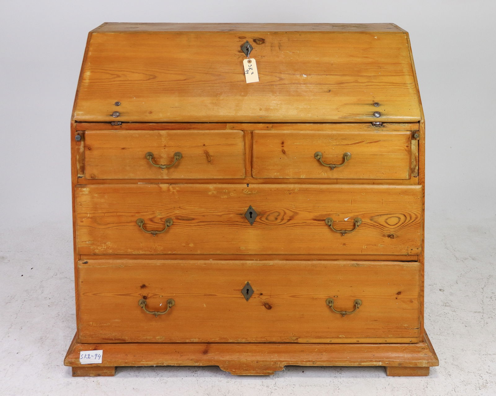 Swedish Secretaire / Desk With Drawers (1 of 10)