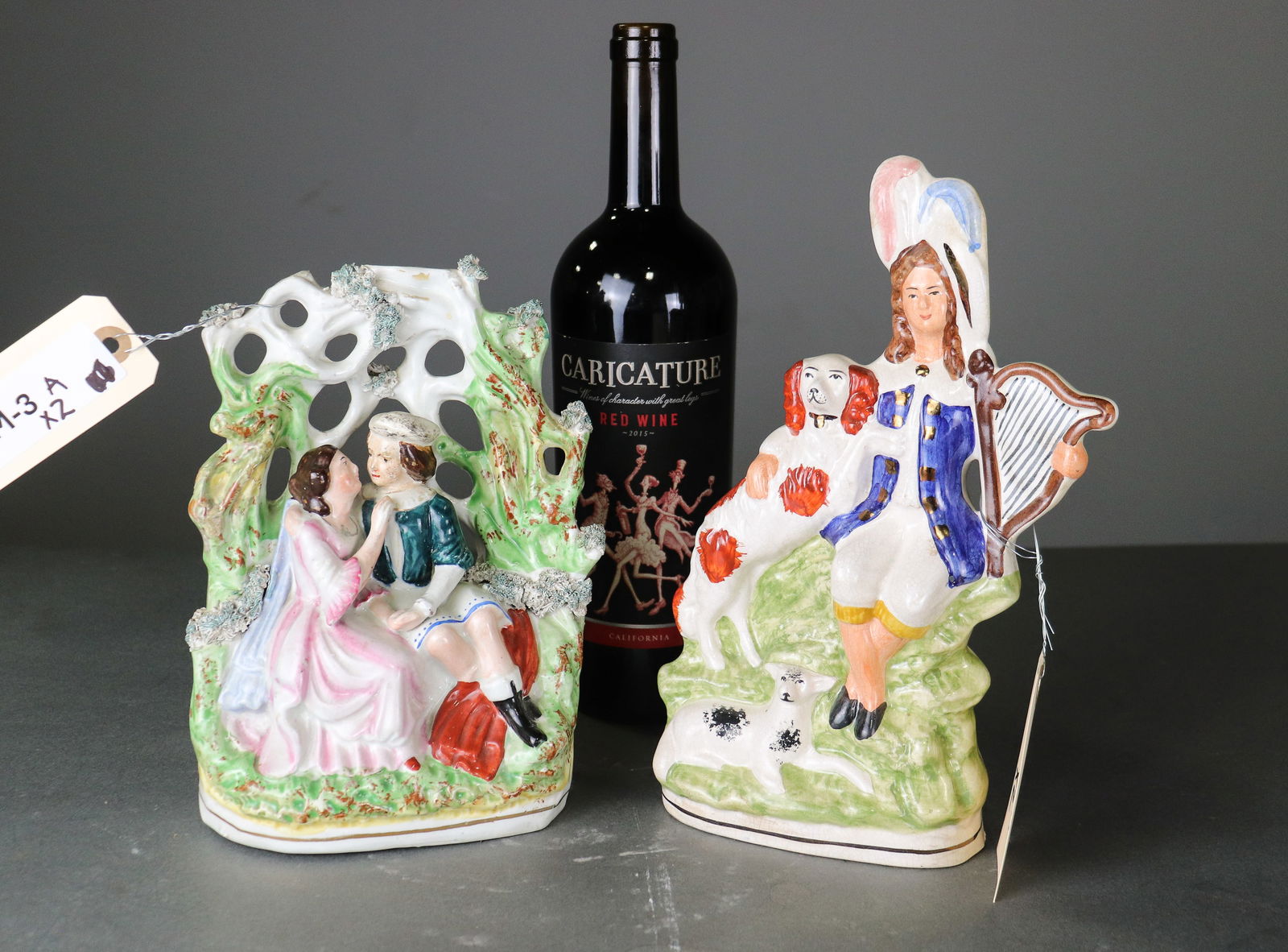 2 Assorted Staffordshire Figures (1 of 4)