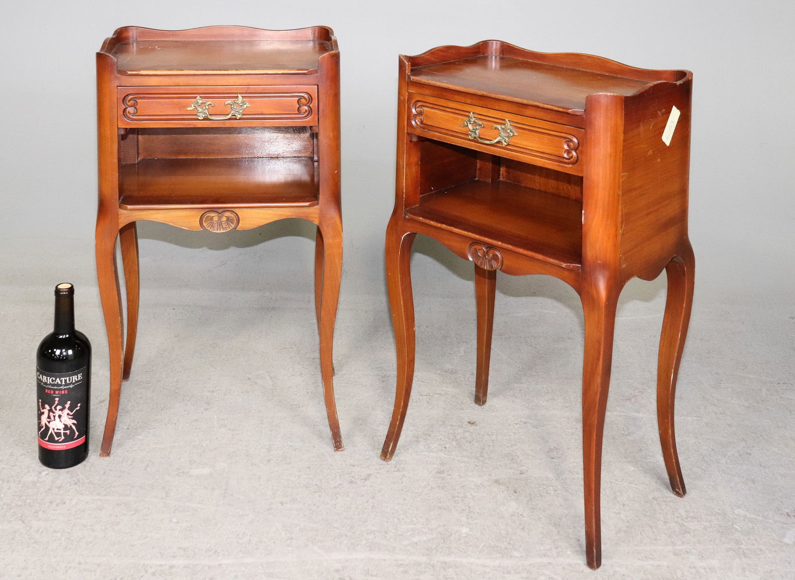 Pair Of Louis XV Style Nightstands #1 (1 of 3)
