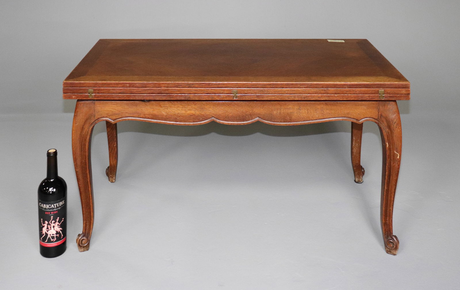 Louis XV Style Oak Flip Top Coffee Table (1 of 5)