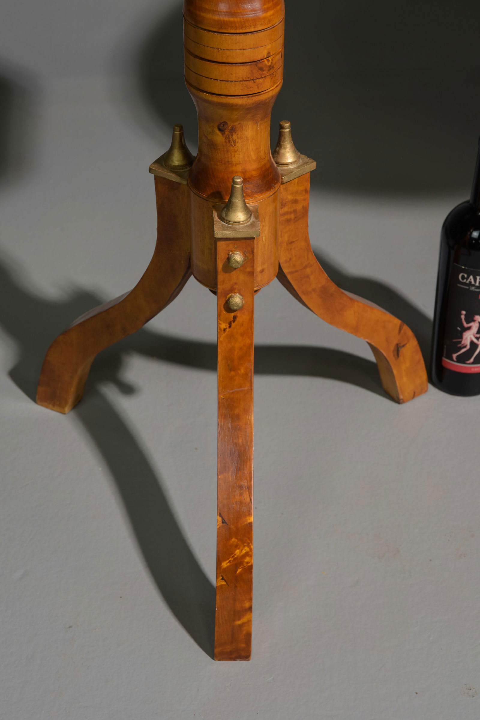 Swedish Pine Side Table & Wine table - 4