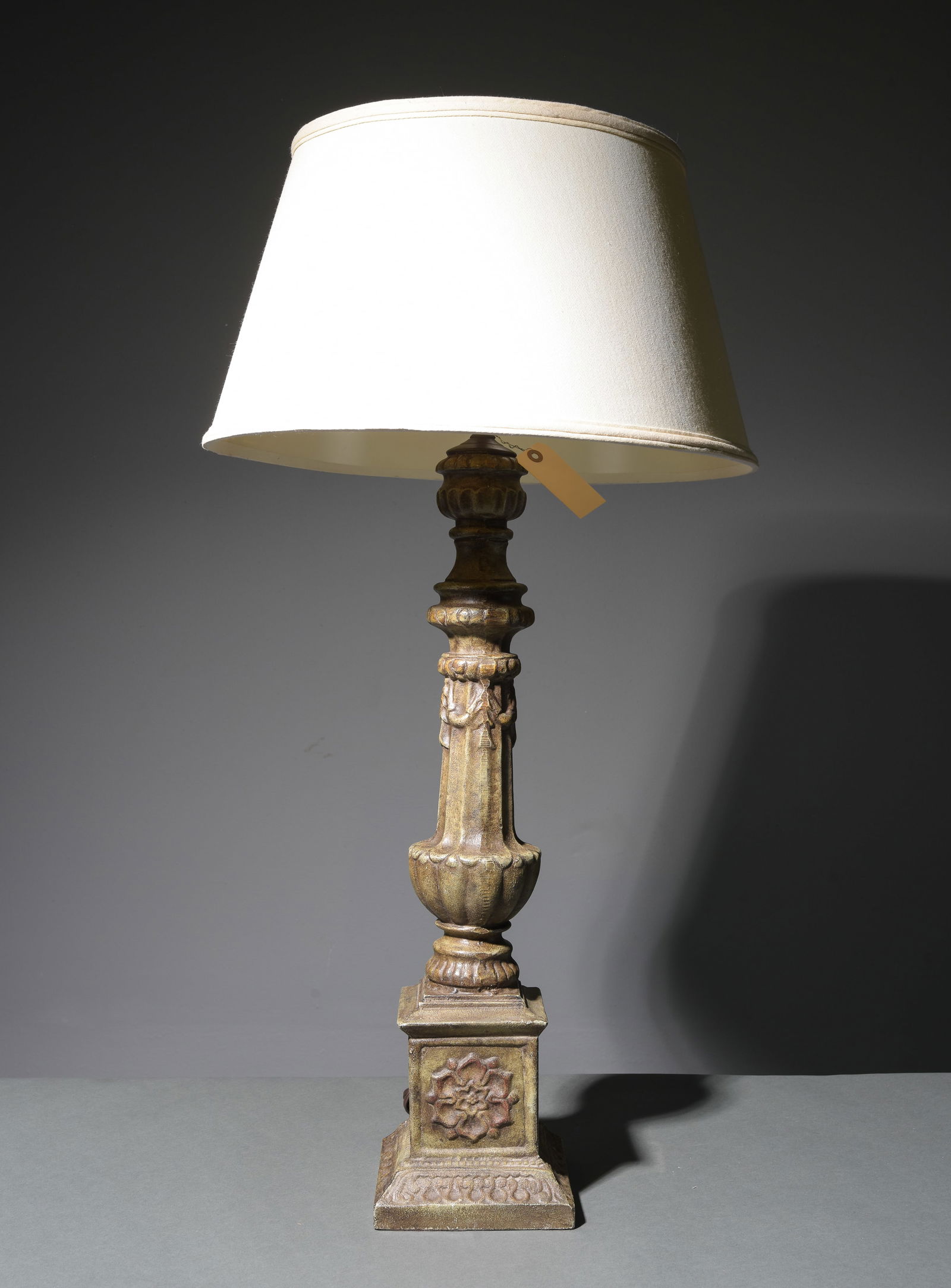 Italian Style Heavy Lamp with Shade (1 of 4)