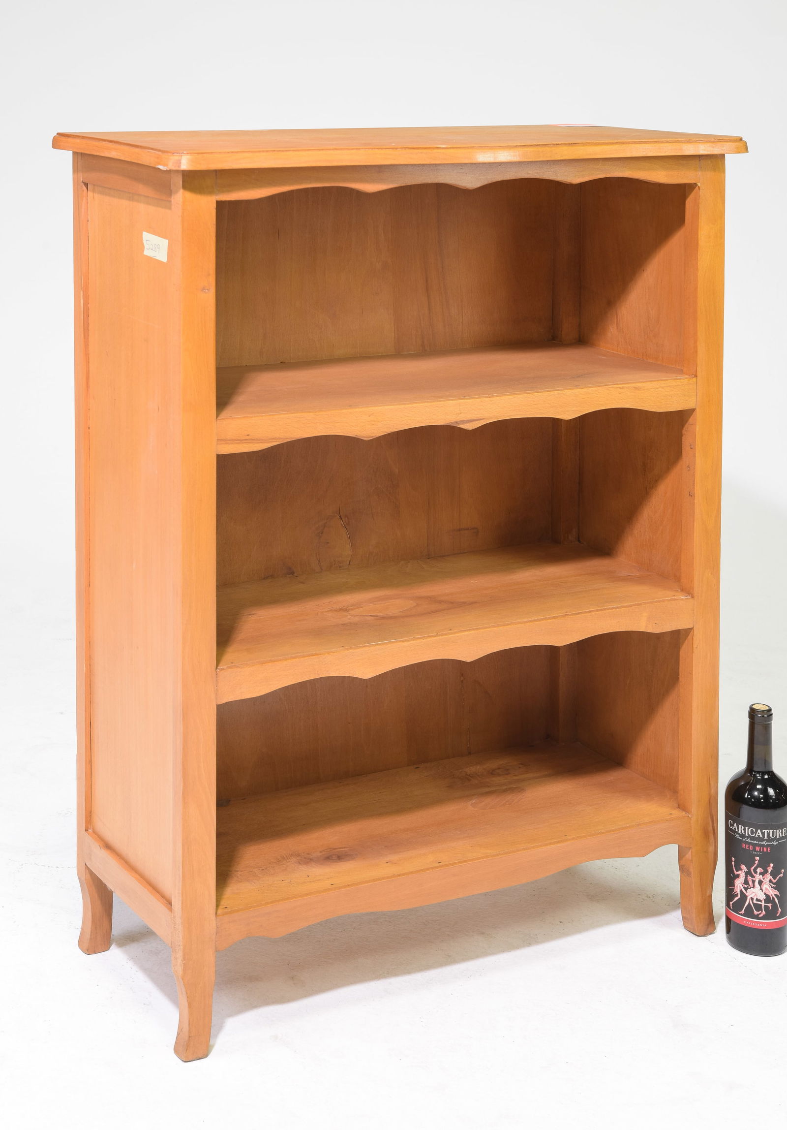 Louis XV Style Beech Wood Bookshelf (1 of 3)