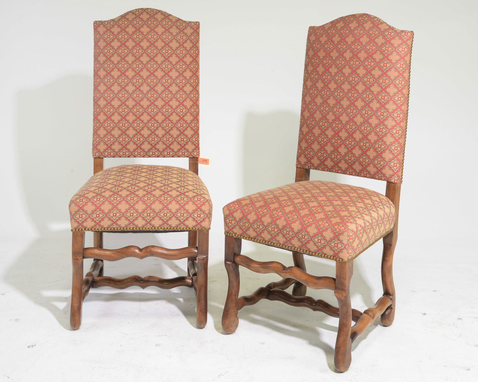 2 French Mouton Style Dining Chairs (1 of 4)